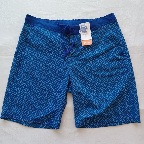 UV SKINZ MEN SWIM TRUNKS XL BLUE - Picture 11 of 11